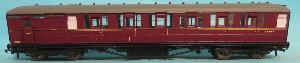 R4566 BR ex LNER 61ft 6in Corridor Brake E10116E