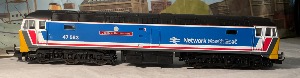 Class 47 NWS County of Hertfordshire 47 583