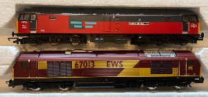 Loco Set EWS Class 67 & Class 47