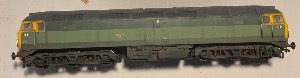 32-801 Class 47 Two Tone  Green BR -weathered
