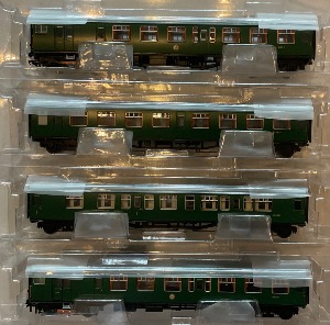 31-425 4CEP EMU 7105 Late SR Green ends DCC Fitted