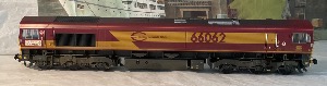 32-725W Class 66 Diesel Rail 66062 Euro Cargo Rail