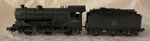 J39 BR Black 4200 gallon tender Weathered 64960