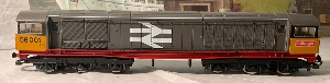 Class 58  BR Railfreight 58001