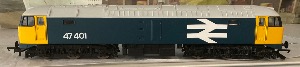 Class 47 BR 47401 DCC fitted with sound