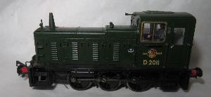 31-360 Class 03 Shunter D2011 BR  Green DCC Ready