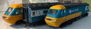 HST 125 3 Car Set BR Blue/Yellow