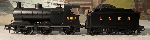 31-318 Class Robinson J11 5317 LNER Black DCC Ready