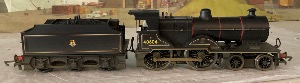 R2572 Class 2P BR Black lined 40604 Weathered
