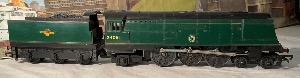 B of B  Winston Churchill - with smoke