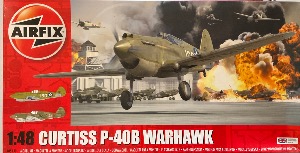 Airfix Curtiss P-40B Warhawk 1:48. A05130