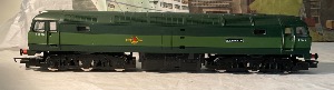 Class 47 BR Green Mammoth D1670