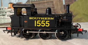 Hattons P Class Southern black 1555 DCC Fitted