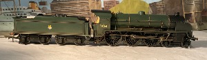R2581 Class N15 BR Sir Gawain 30764 weathered Ed