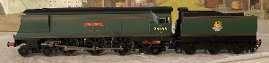 R2542 West Country Class Lynmouth 34099