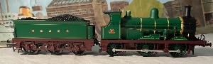 31-463 C Class SE&CR Lined Green DCC Ready