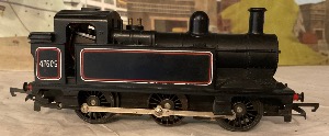R52 Jinty BR with smoke unit