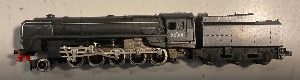 Hornby Minitrix N207 9F BR Black 92019